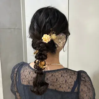 セミロング 👩🏼🪄ありむら もえ/京都駅🍐のヘアスタイル