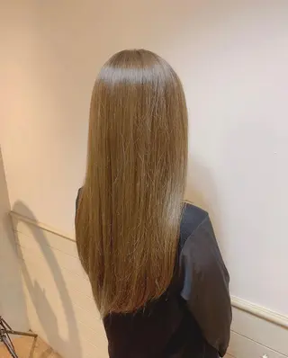 ロング カラー ✨️美髪矯正×似合わ せ艶カラー✨藤田透のヘアスタイル