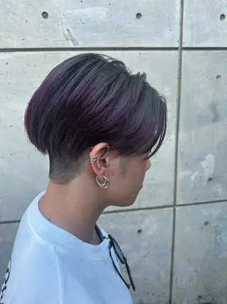 カラー メンズ なりたいを叶える /町野 朝哉のヘアスタイル