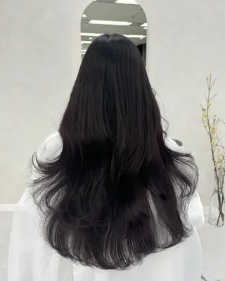 ロング 韓国ヘア特化🇰🇷 心斎橋【ユリカ】のヘアスタイル