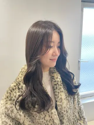 ミディアム カラー Zina【梅田】 /田中 沙弥のヘアスタイル