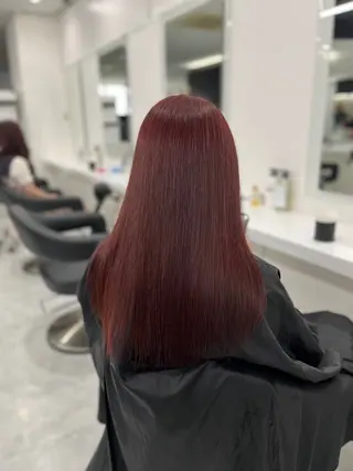 ロング 渋谷🥇wカラー 特化美容師のヘアスタイル