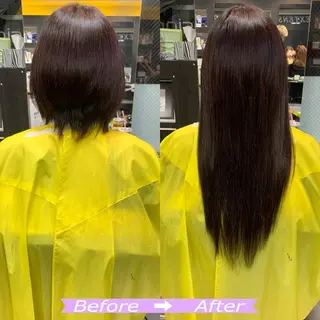 ロング カラー 韓国カラー/エクステ carryのヘアスタイル