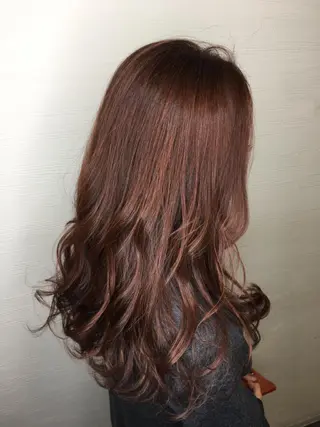 ロング カラー ヘアアレンジ 🧶ブリーチカラー TERU🧶のヘアスタイル