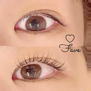 マツエク・マツパ Fave【フェイブ】 まつパ/眉毛/メンズのマツエク・マツパデザイン