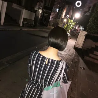 ショート カラー scene自由が丘所属・自由が丘/メンズ/ ボブ/田丸のヘアスタイル