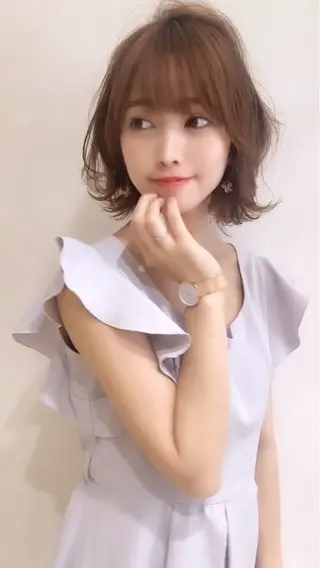 ショート カラー View East所属・大山 慧人のヘアスタイル