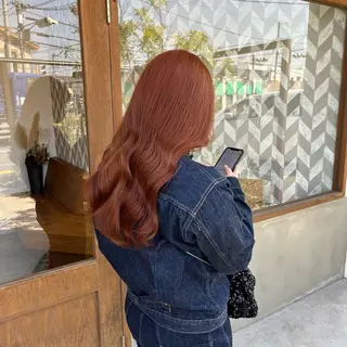 ミディアム カラー Leyシェアサロン所属・中井亜未/ 姫路ボブのヘアスタイル