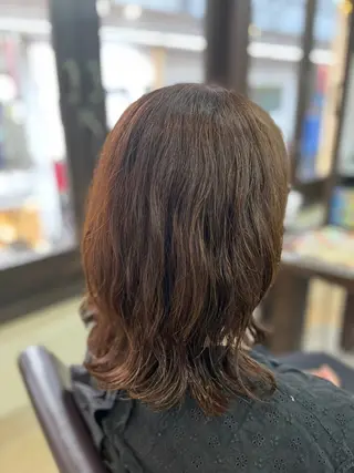 カラー パーマ カ レラのヘアスタイル