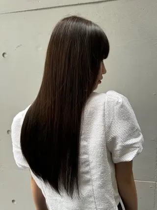 ロング Luxe所属・Luxe表参道 髪質改善　奈良のヘアスタイル