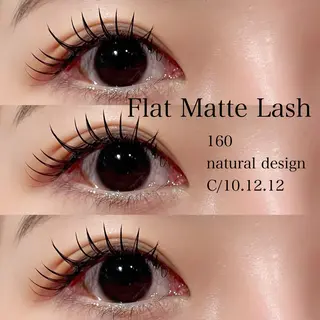 マツエク・マツパ Ayaka 【パリジェンヌ】のマツエク・マツパデザイン