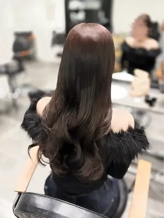 ロング カラー pizzicato pacto所属・おおさと えみのヘアスタイル