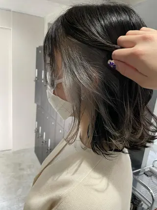 ミディアム カラー ヘアアレンジ HERMITAGE/ chihiroのヘアスタイル