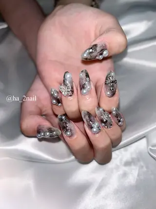 ネイル NAIL and EYELASH ALPHA.所属・ALPHA. 姫繇のネイルデザイン