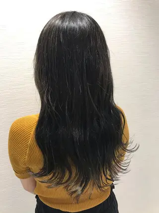 ロング カラー ヘアアレンジ 【東北メンズヘア1 位受賞🥇】本間祐太のヘアスタイル