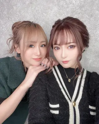 ロング カラー UNDER vr 【アンダーバー】のヘアスタイル