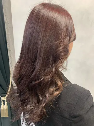 ロング u n aのヘアスタイル