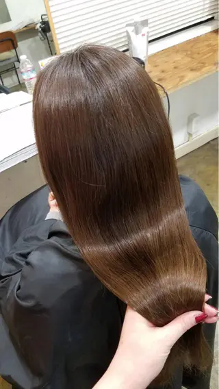 ロング チカ/暖色系カラー/ おまかせ大歓迎のヘアスタイル