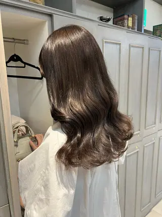 セミロング カラー パーマ ヘアアレンジ charme【 シャルム 】所属・ボブ/レイヤー/ nanamiのヘアスタイル