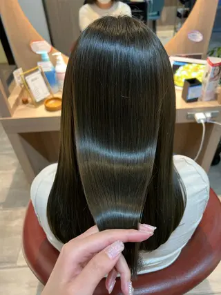 ロング FUJIIKANON /ケア‪透明感カラーのヘアスタイル