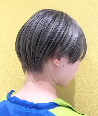 ショート カラー sano sayakaのヘアスタイル