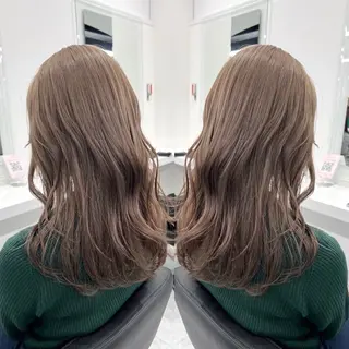 ロング カラー 大人っぽベージュ🤍 当日予約◎ヒロトのヘアスタイル