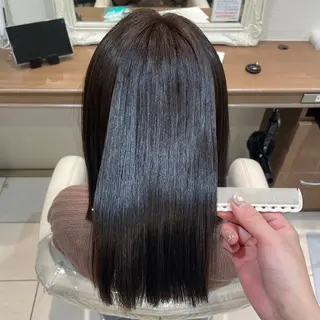 セミロング 田畑 あやののヘアスタイル