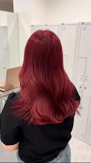 ロング ✨上品可愛い 垢抜けカラー/後藤✨のヘアスタイル
