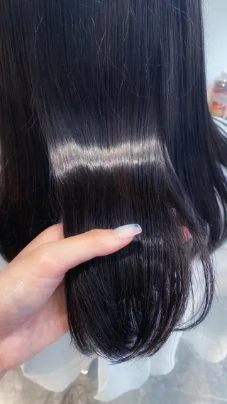 ロング 艶カラー/韓国風ヘア 🩵shioneのヘアスタイル