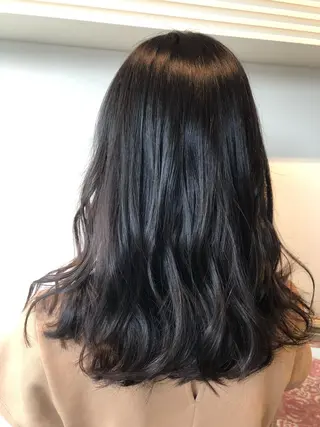 ミディアム カラー 💐パーソナルカラー /市橋加菜💐のヘアスタイル