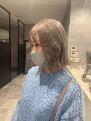 ショート カラー MIES amane(アマネ)のヘアスタイル