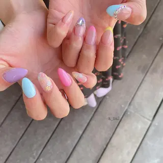 ネイル 菅 恵奈のネイルデザイン