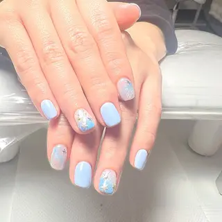 ショート 28ネイル フェンのネイルデザイン