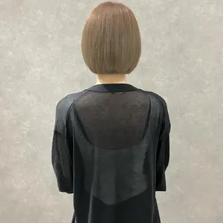 ショート カラー はちすか るかのヘアスタイル