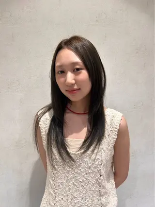 ロング カラー 透明感カラー /Yukaのヘアスタイル