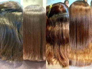 セミロング 髪質改善 bissflareのヘアスタイル