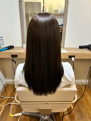 セミロング カラー BEL髪質改善&カラ ー🩵元町KAZUAのヘアスタイル