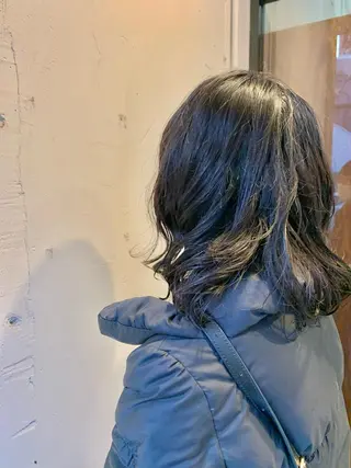 ミディアム パーマ ☻BRAVE柏東口店 わたなべ りこ☻のヘアスタイル