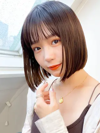 セミロング [似合う小顔カット] 🪽MUNi恵比寿のヘアスタイル