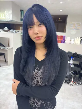 カラー 🎀艶髪×ハイトーン Harusa🎀のヘアスタイル