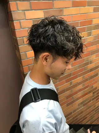 パーマ メンズ ⭐️TOSHIKI メンズパーマオタク⭐のヘアスタイル
