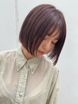 ショート blau hair and care所属・blau🌸 misatoのヘアスタイル