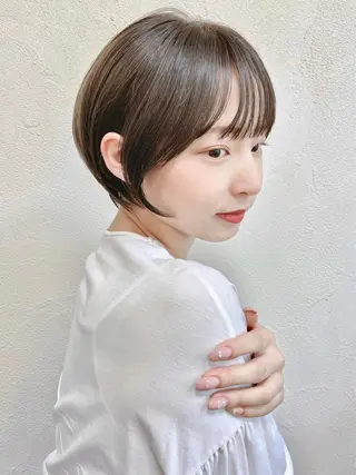 ショート カラー shiori ❤︎ /透明感カラーのヘアスタイル