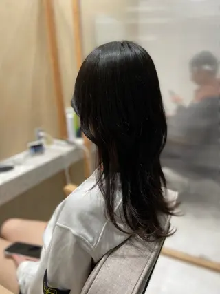 セミロング 🦉静かに過ごしたい 方、個室席🦉タナカのヘアスタイル