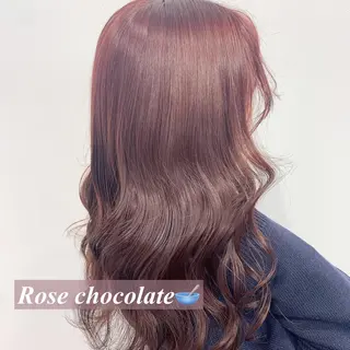 セミロング カラー ヘアアレンジ レイヤー×グレージュ /ピンク🩷mioのヘアスタイル