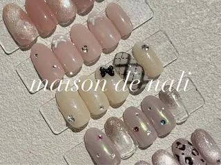 ネイル maison de NALI ୨ৎ 鶴田のネイルデザイン
