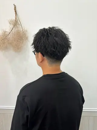 パーマ メンズ Nuku.所属・s. satsukiのヘアスタイル