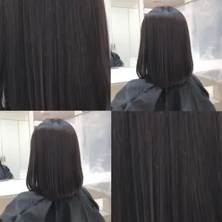 セミロング カラー パーマ mahiro 🦎のヘアスタイル