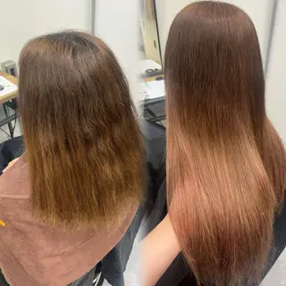 ロング カラー RIO🩶NEXT/ エクステ/ハイトーンのヘアスタイル