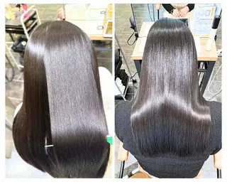 セミロング A 間明店所属・縮毛矯正/美髪 金沢/tatsukiのヘアスタイル